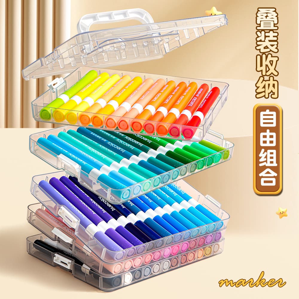 Acrylic, marker for students, art watercolour, translucent soft crayons 2