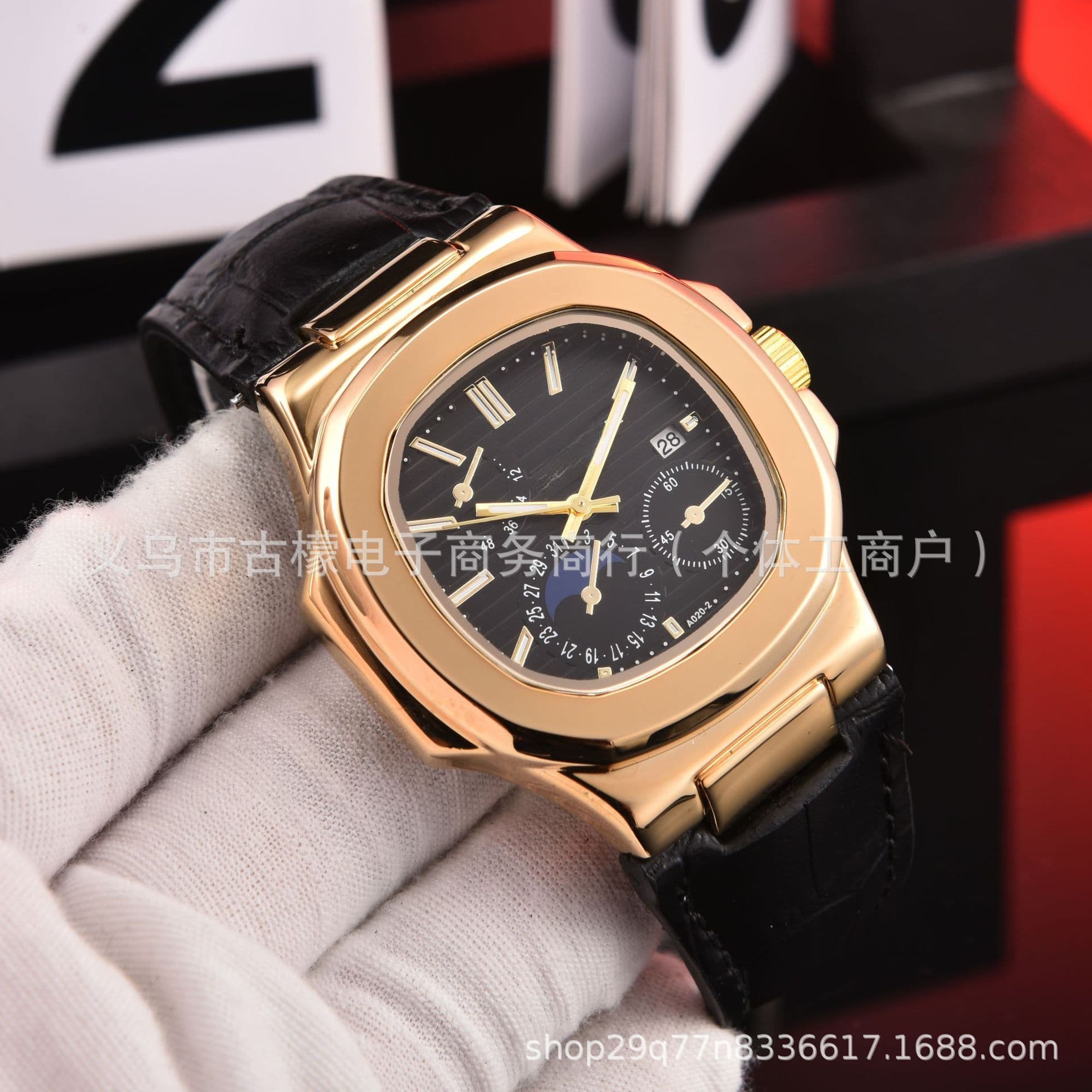 (Cross-border trading), watch, quartz watches, men's universal sports belt 2