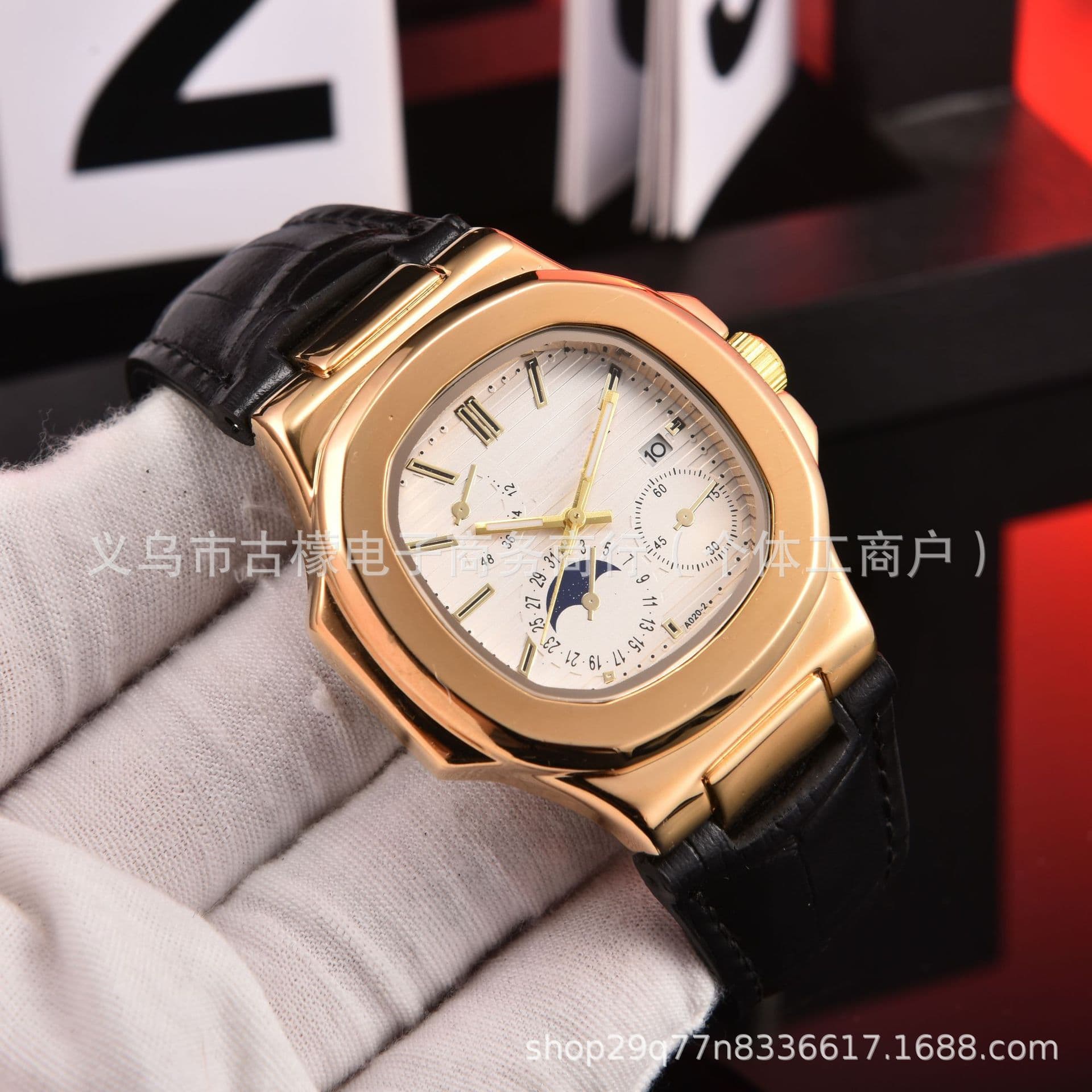 (Cross-border trading), watch, quartz watches, men's universal sports belt 3