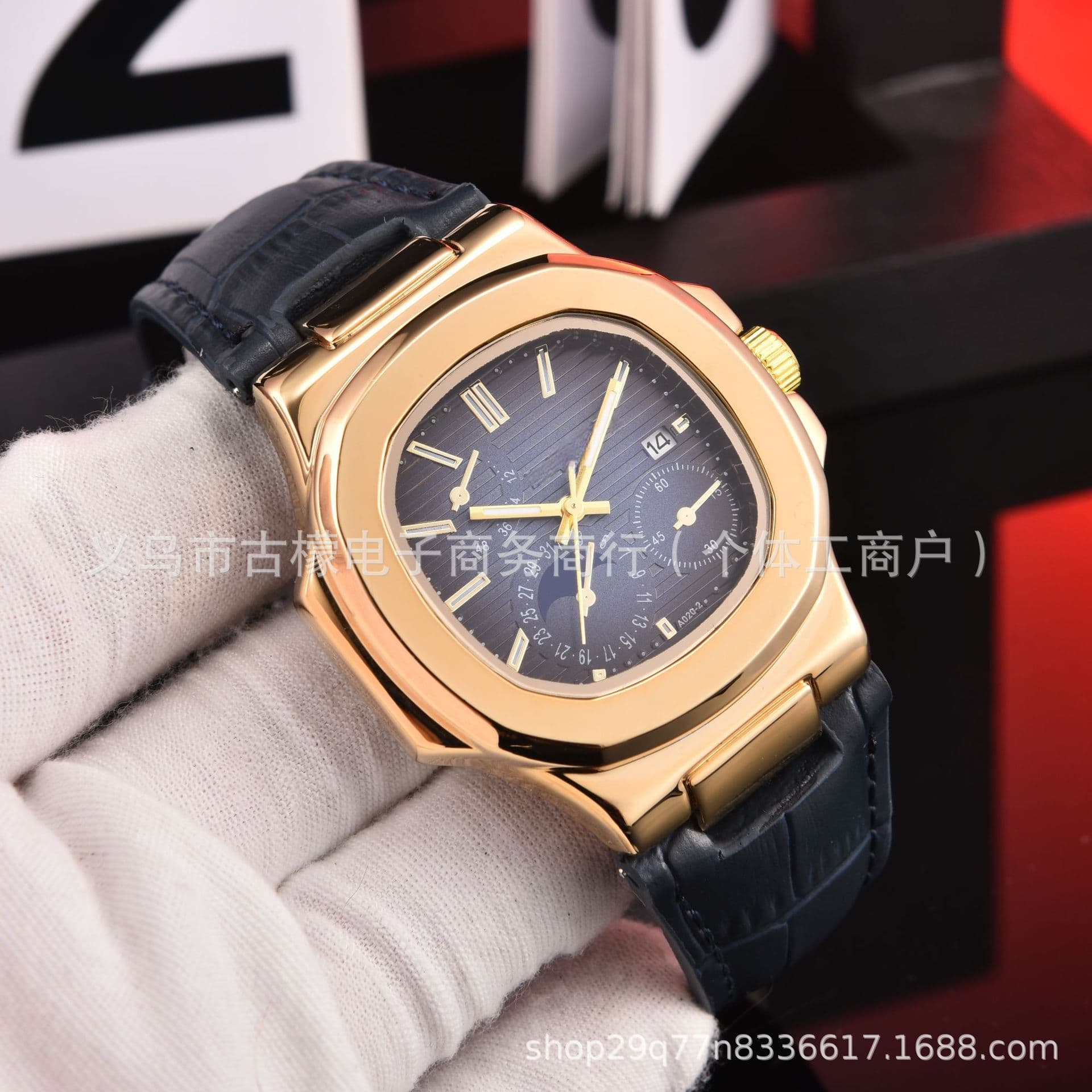 (Cross-border trading), watch, quartz watches, men's universal sports belt 4