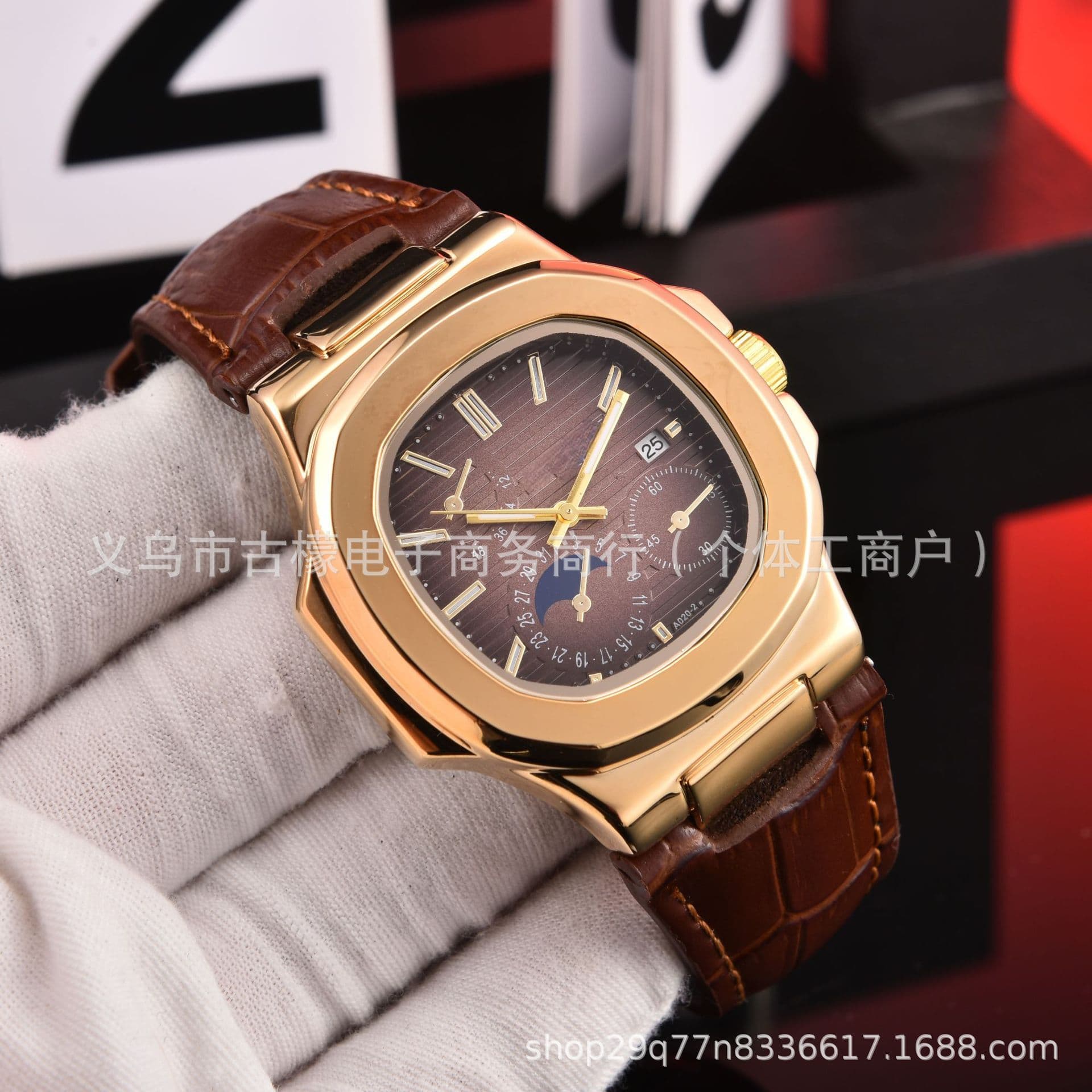 (Cross-border trading), watch, quartz watches, men's universal sports belt 1