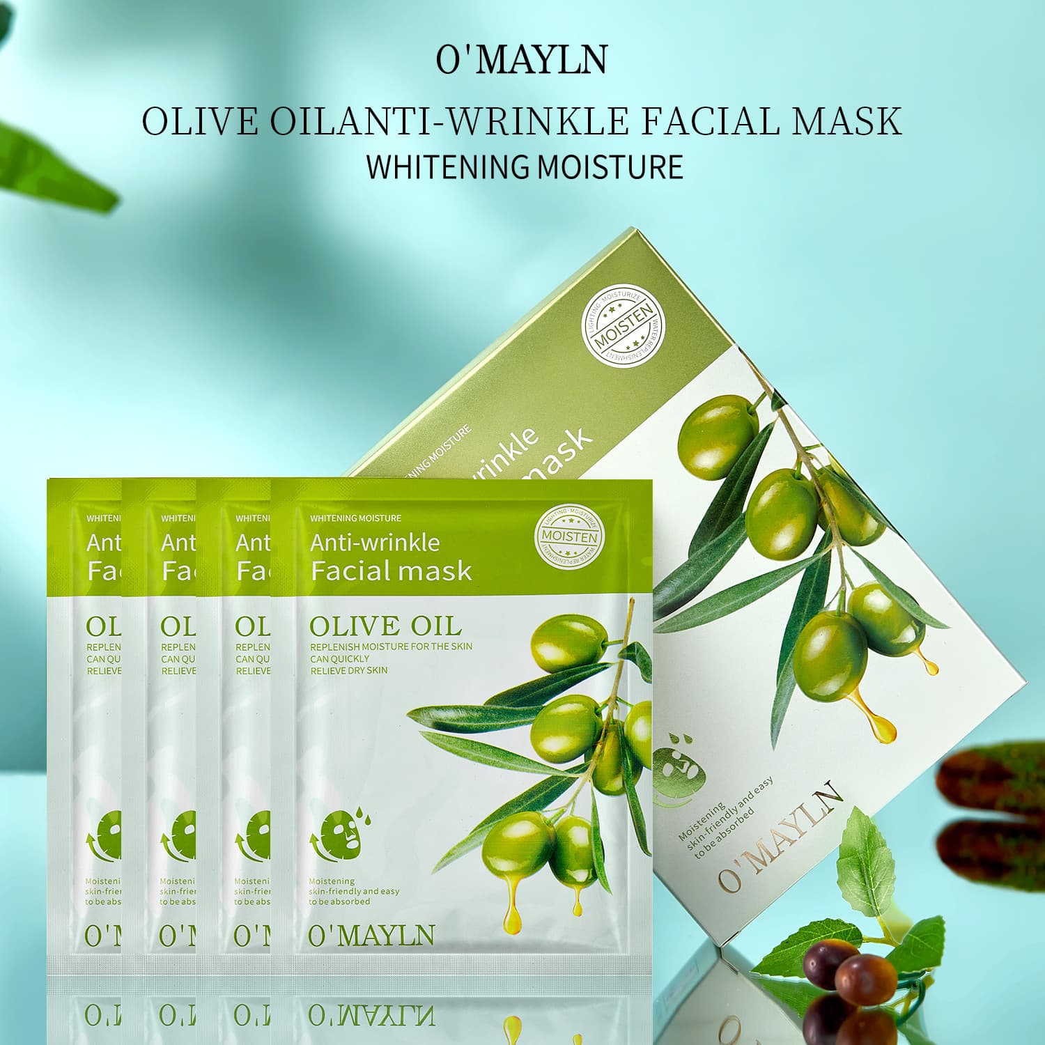 (Cross-border trading), moisturizing face mask, cold compress for skin care 2