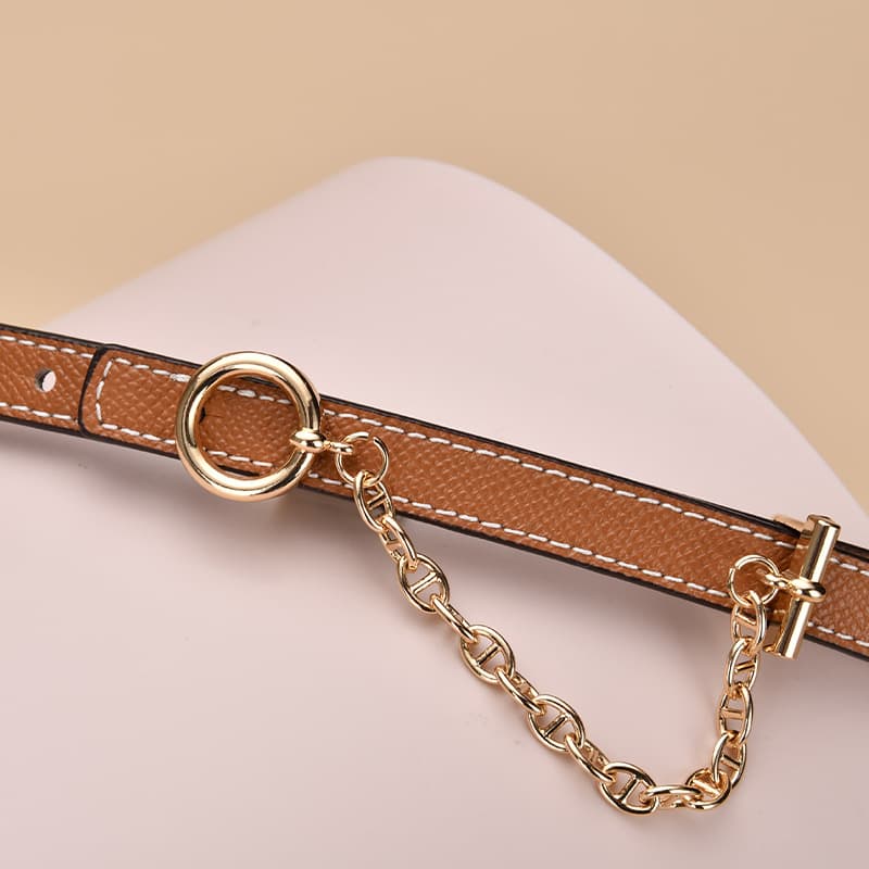 (Wholesale), two-color belt, universal dress, trousers, genuine leather 2