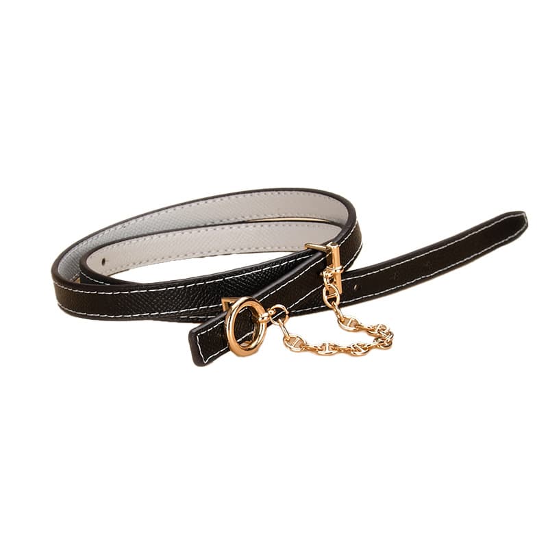 (Wholesale), two-color belt, universal dress, trousers, genuine leather 5