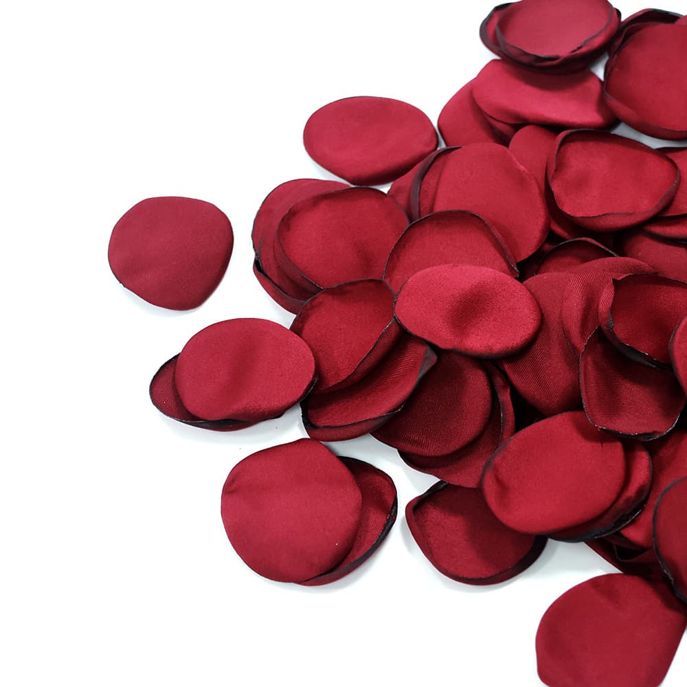 Cross-border silk rose burning petals Wedding Party decoration DIY gift simulation flowers