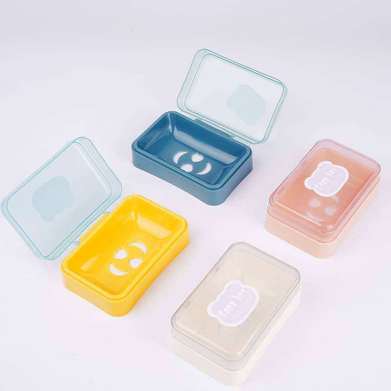 Cute soap holder for home use, drying rack, plastic box, new collection 4