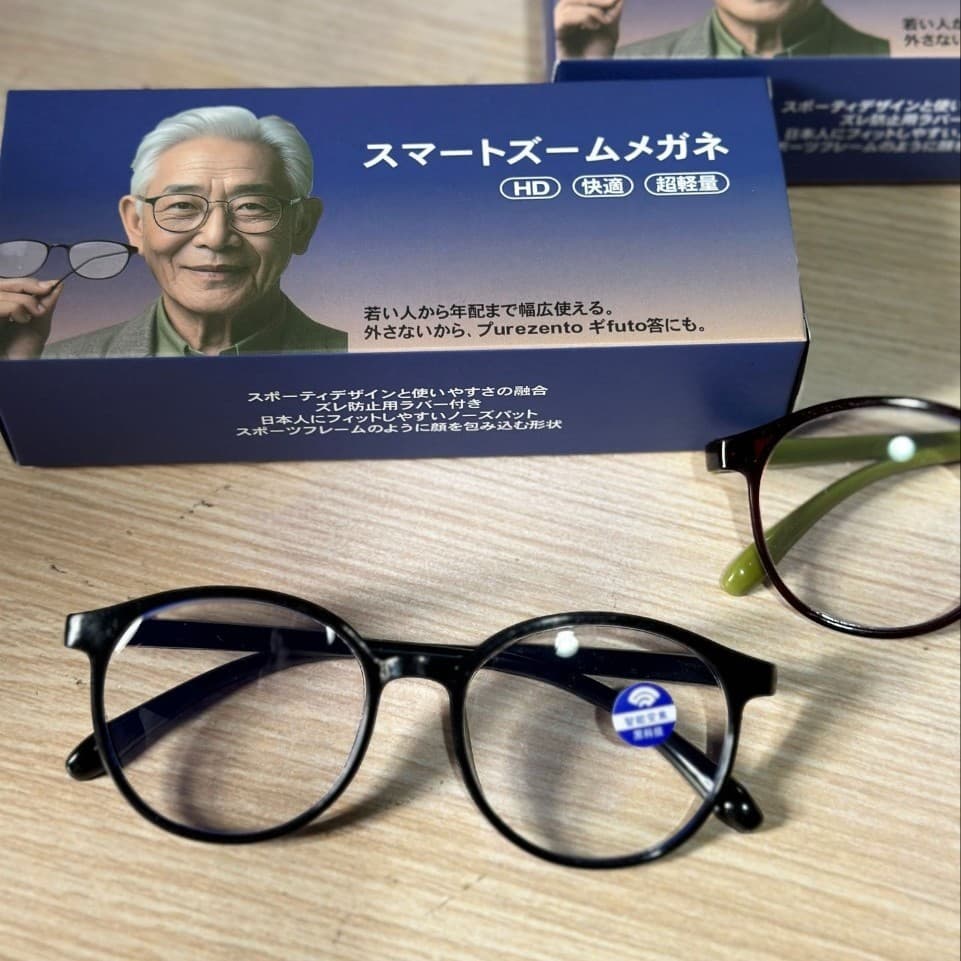 Japan's new auto-focusing reading glasses for men and women, automatic adjustment of prescription reading glasses wholesale 3097 1