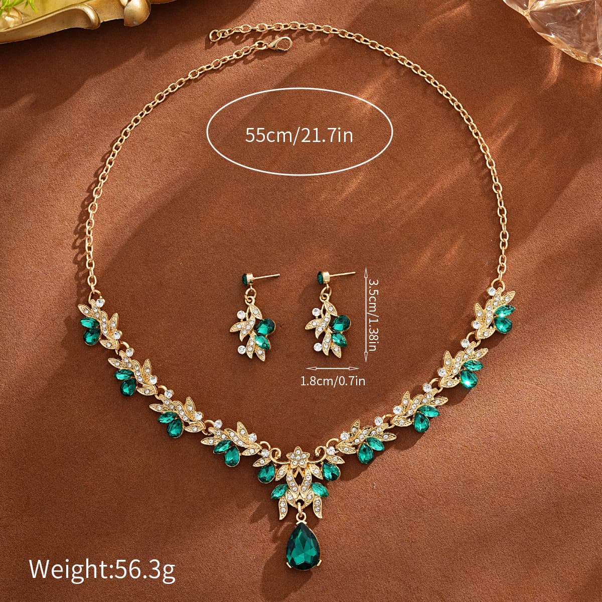 (Wholesale), wedding dress for bride, evening dress, necklace and earrings, set, accessories, chain for key bag , fashionable jewelry 3