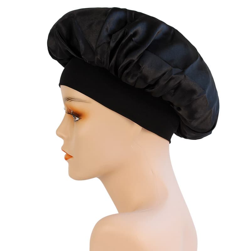 Elastic knitted hat with hood for pregnant, Amazon 5