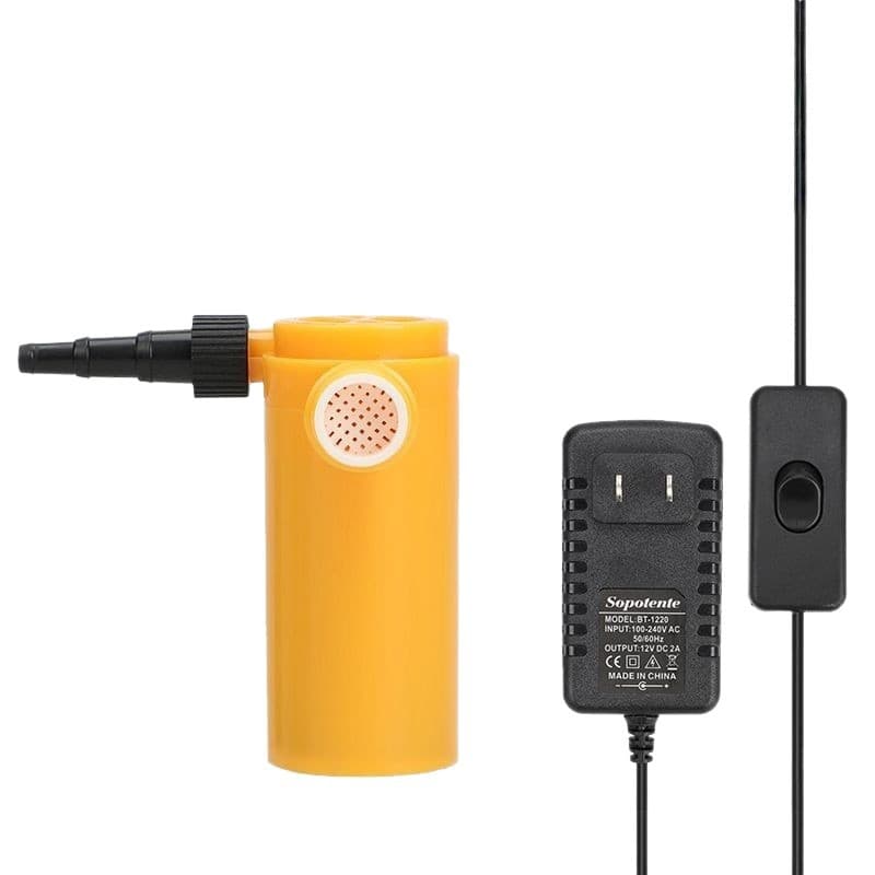 12V brushed miniature household high-lift submersible pump slotted water drilling rig special self-priming fish tank water pump booster 5
