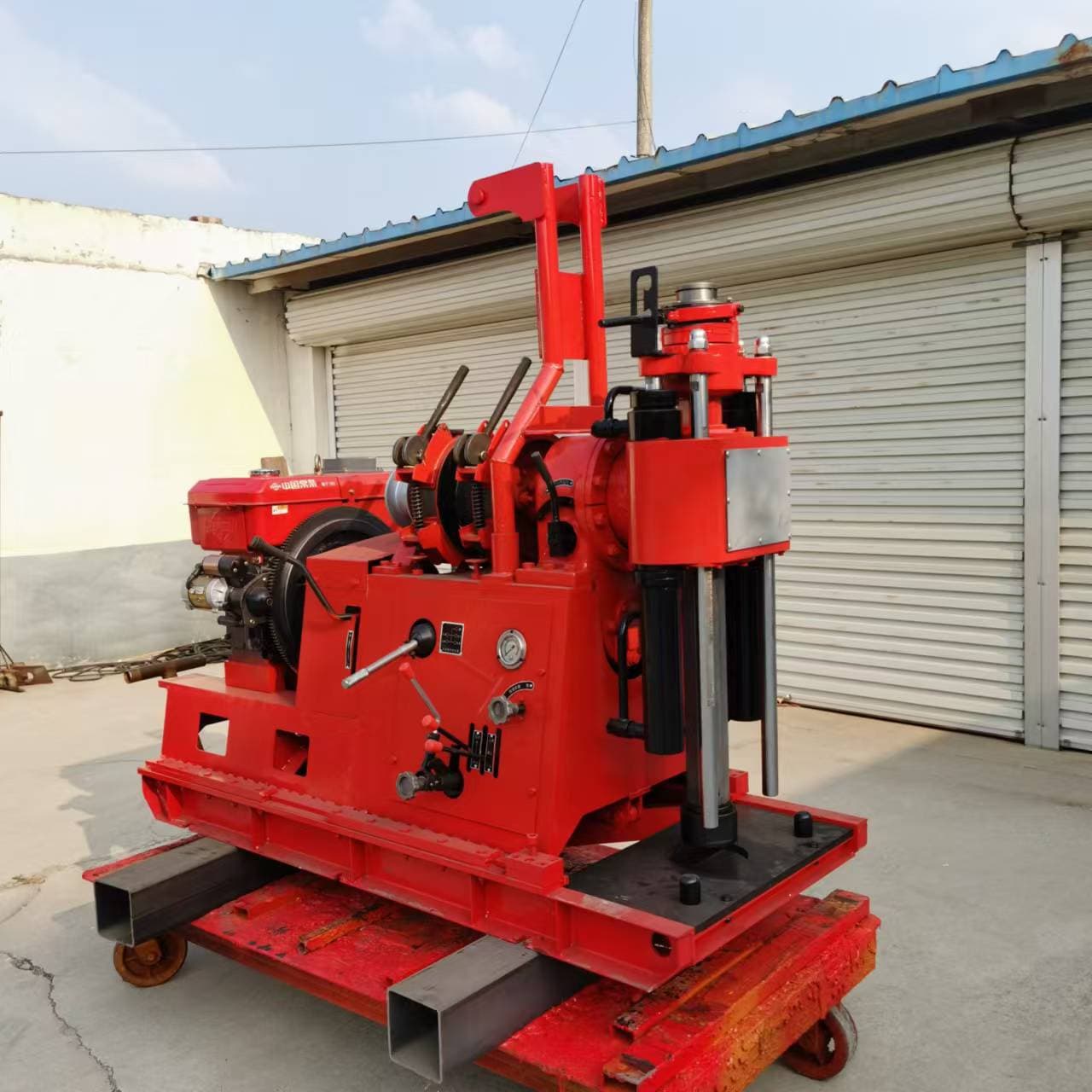 300m core sampling exploration drill rig GXY-2 hydraulic core drill rig manufacturer engineering exploration sampling drill rig 2