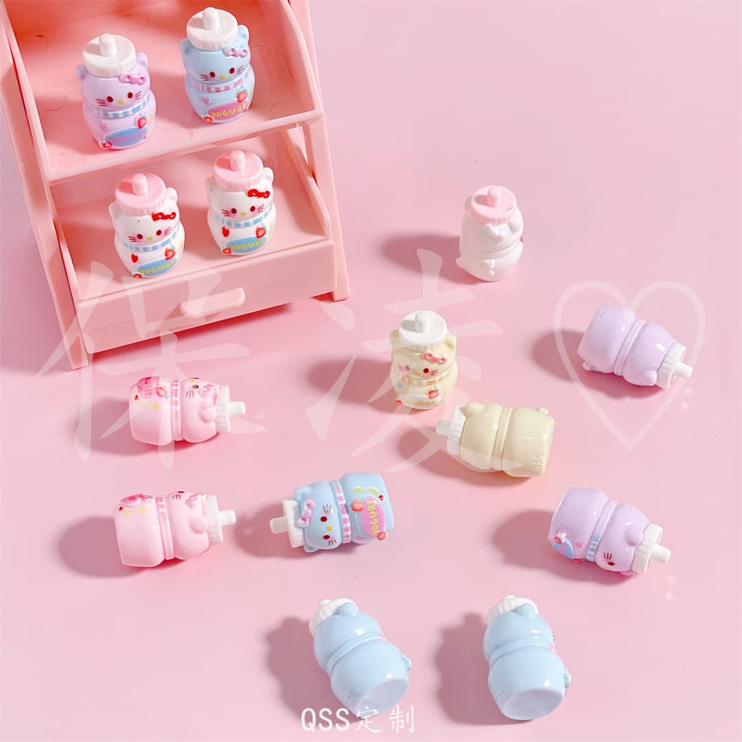 Creative cartoon food play with accessories, cream accessory, cat 2