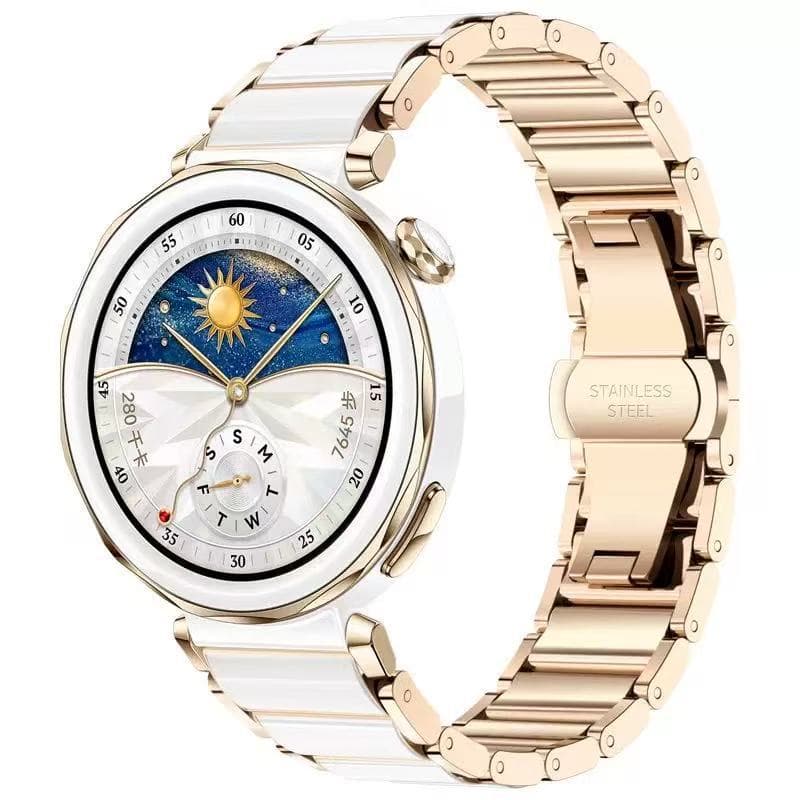 Suitable for Huawei Watch GT5 Strap Women's Pro Ceramic Wristband GT4 Women's Summer Fit3/fit4 Bracelet 2