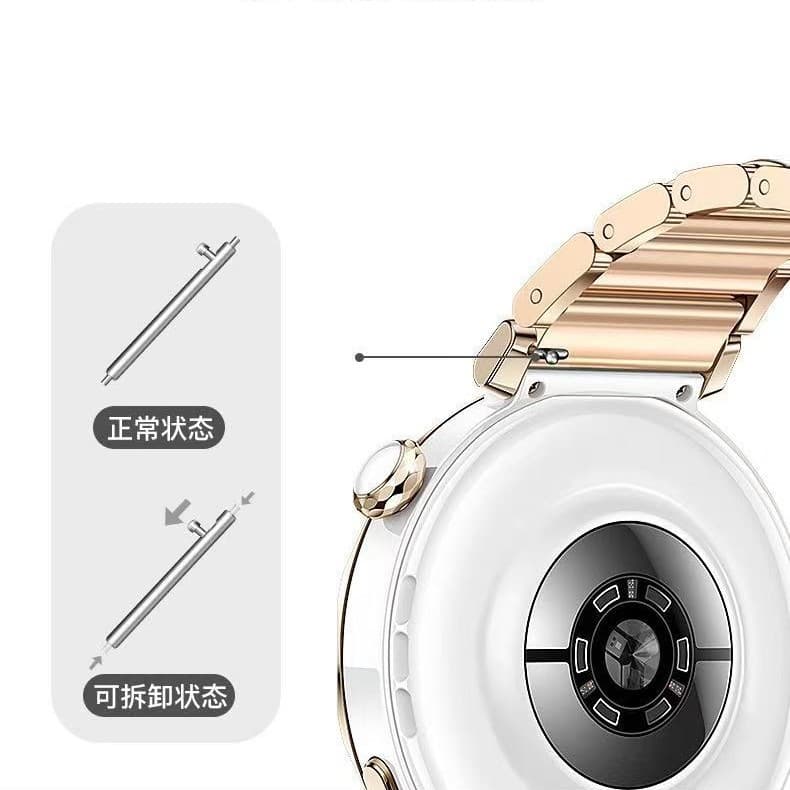 Suitable for Huawei Watch GT5 Strap Women's Pro Ceramic Wristband GT4 Women's Summer Fit3/fit4 Bracelet 4