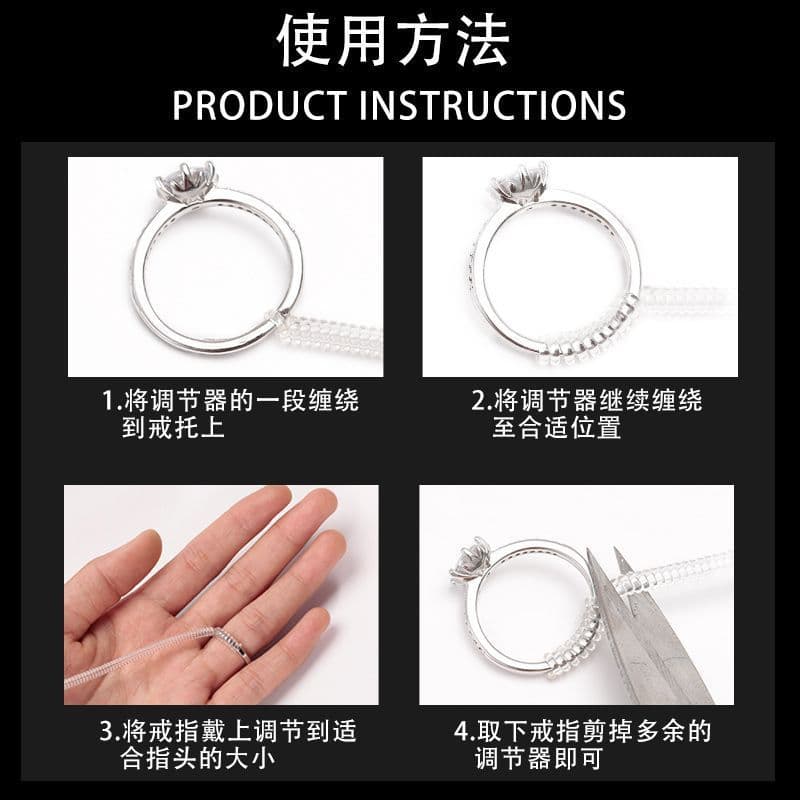 Invisible ring, transparent universal telephone for men and women, Amazon 4