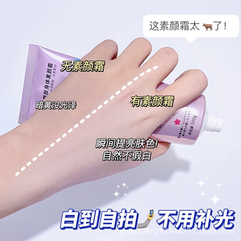 Makeup Cream with Niacin - Nutritious Body Cream 2