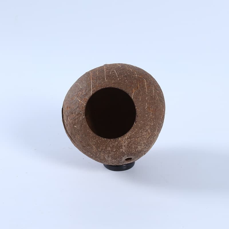 Coconut shell bird nest hanging nest, bird jade, bird, tiger leather parrot outdoor warm grass silk silk nest jade bird breeding nest bird nest 3