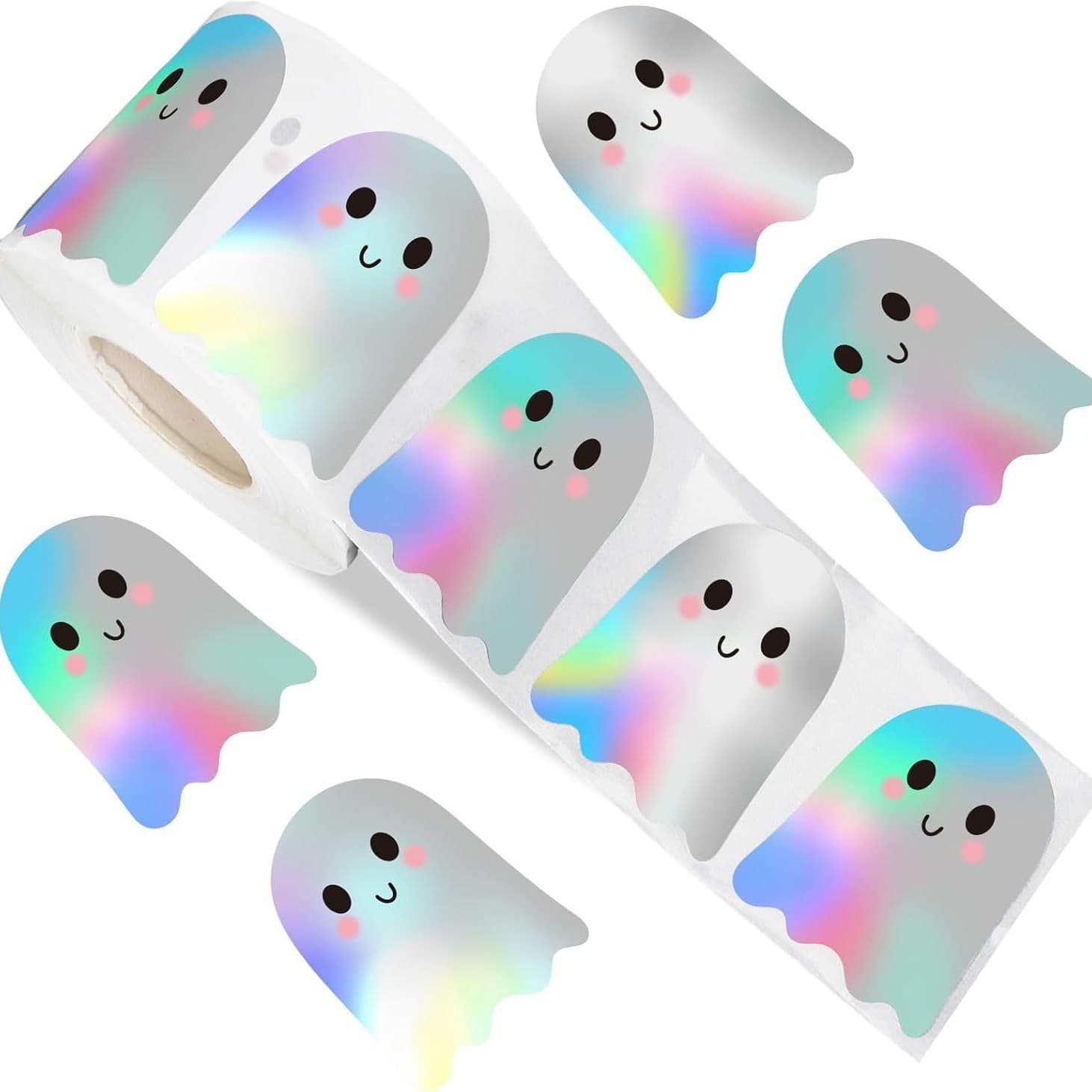 500 stickers/holiday laser sticker label office stationery decoration label sealing sticker 2