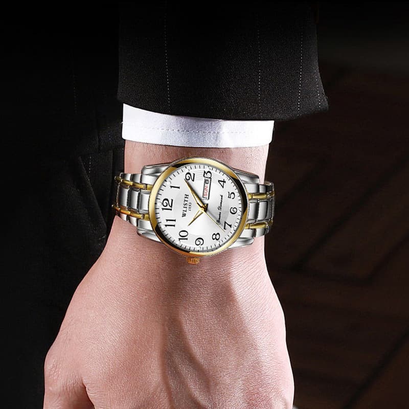 (Cross-border trading), swiss watch, calendar, waterproof quartz men's watch 3