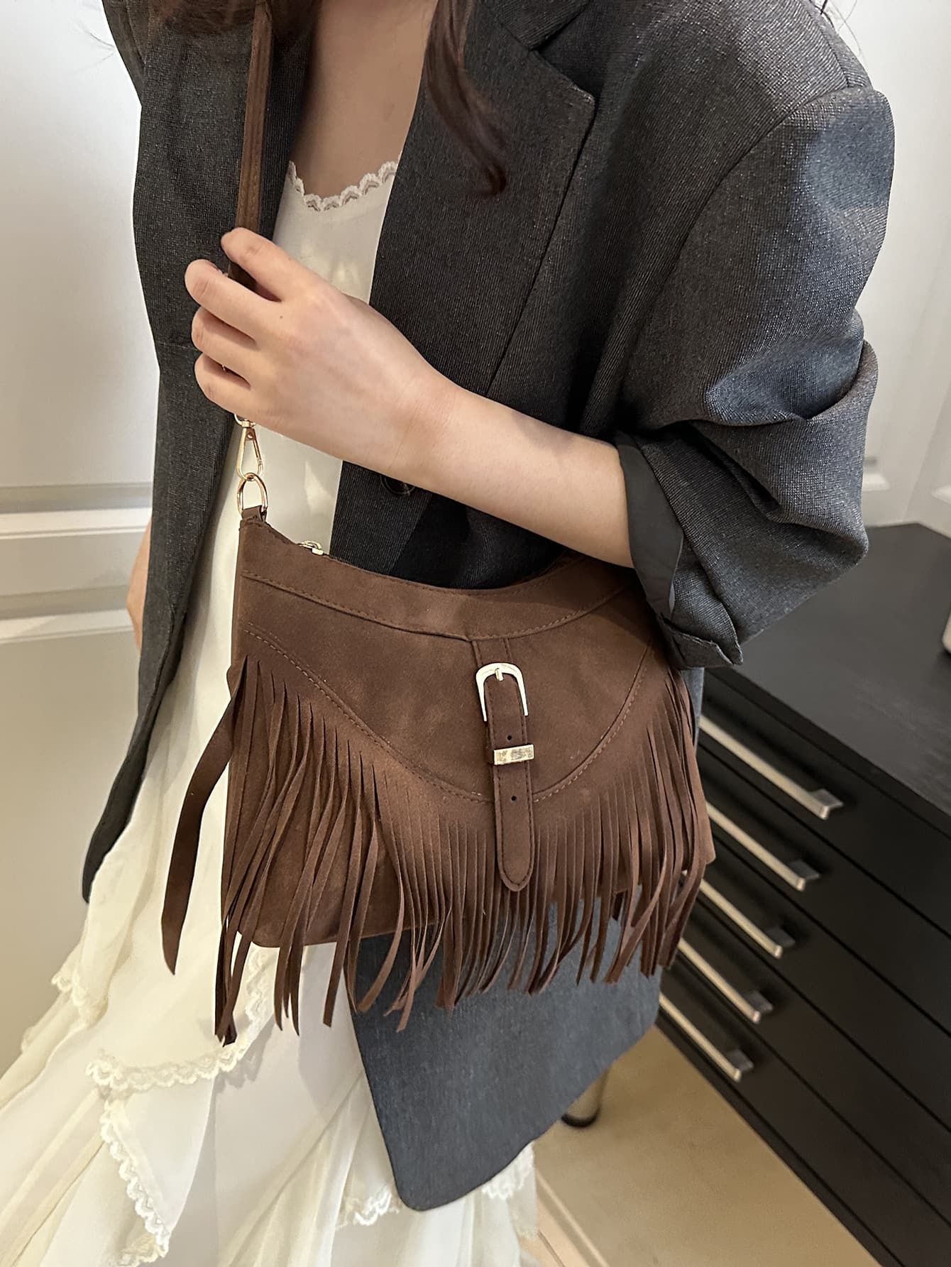 (Cross-border trading), shoulder bag, capacious one-shoulder bag 3
