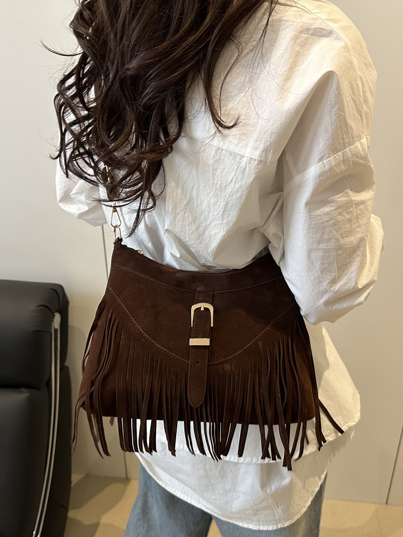 (Cross-border trading), shoulder bag, capacious one-shoulder bag 5