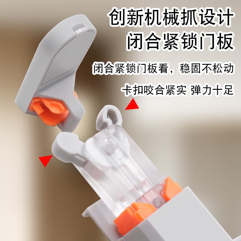 Cabinet door rebounder push-type automatic handle-free door bounce drawer rebounder heavy-duty wardrobe door press 3