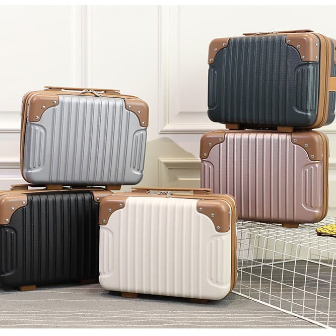 Small retro suitcase, handheld storage box, 14 inch, 16 inch 1
