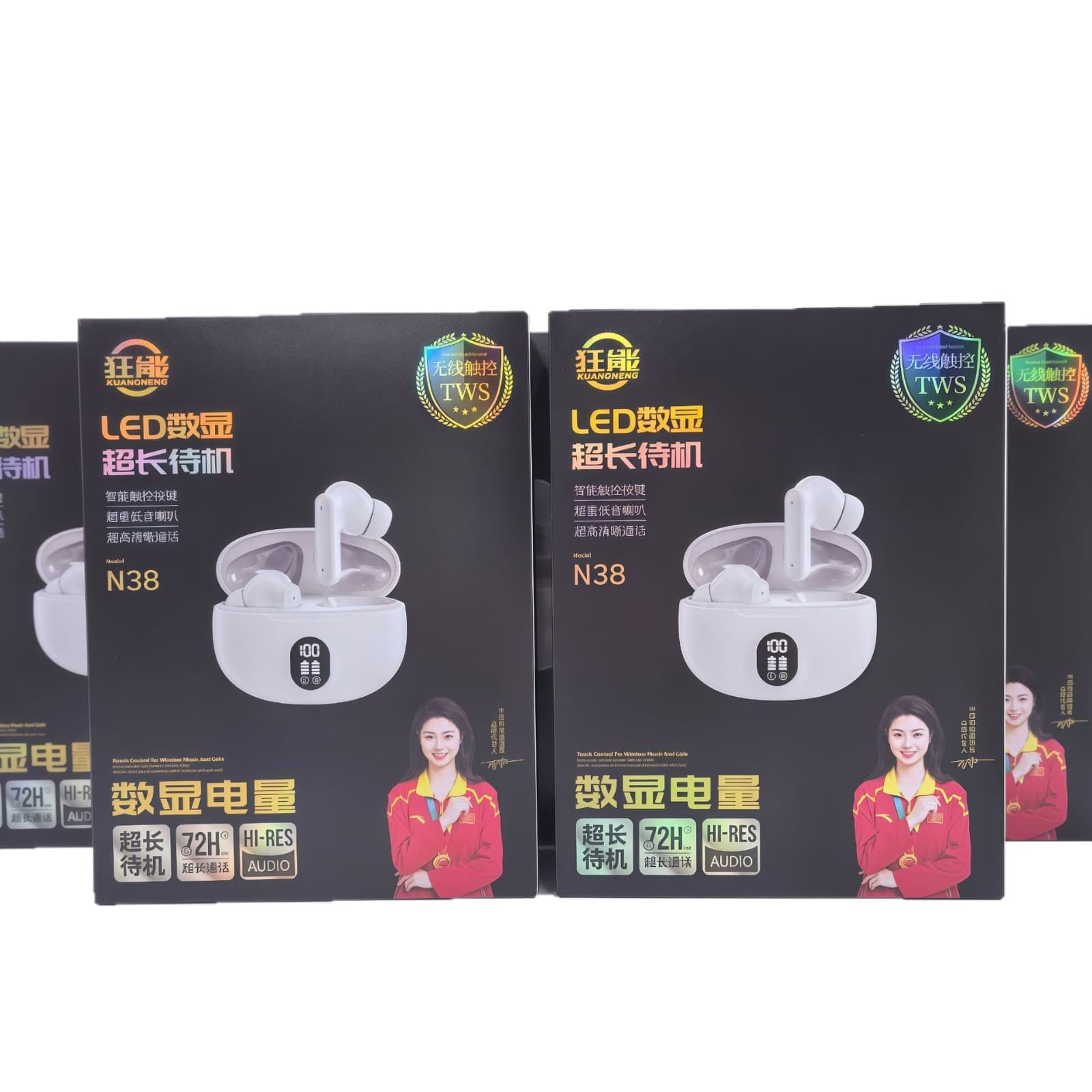 True Wireless Bluetooth Earbuds with Noise Reduction 5