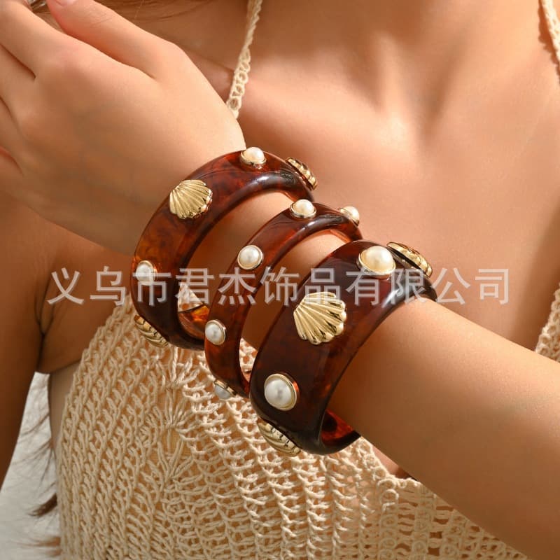(Wholesale), fashionable design bracelet pearl, small jewelry, European style, trend of season 2