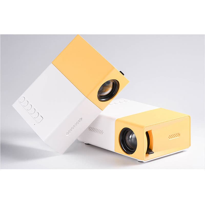 Cross-border YG300 projector children's small mini projector home wall projection 4K high-definition portable projector