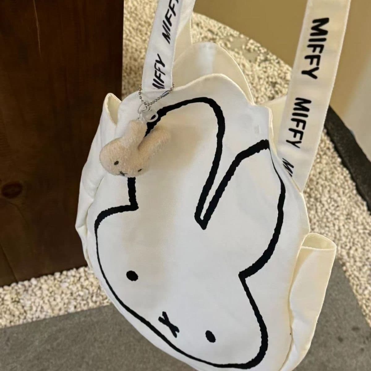 Cute rabbit, shopping bag, capacious one-shoulder bag, shoulder bag, new collection 3