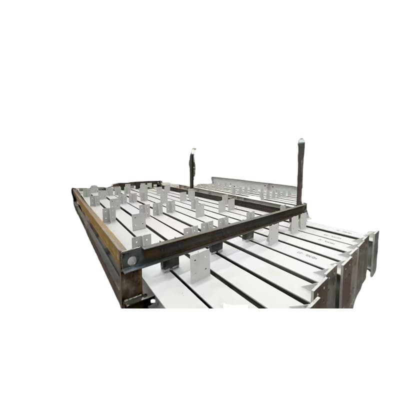 Steel structure factory steel frame mesh project undertakes the attic warehouse gas station garbage dump yard canopy steel frame 5