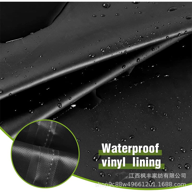 Portable evaporative cooler, swamp cooler and water air conditioner cover, outdoor air conditioner dust protection black 4