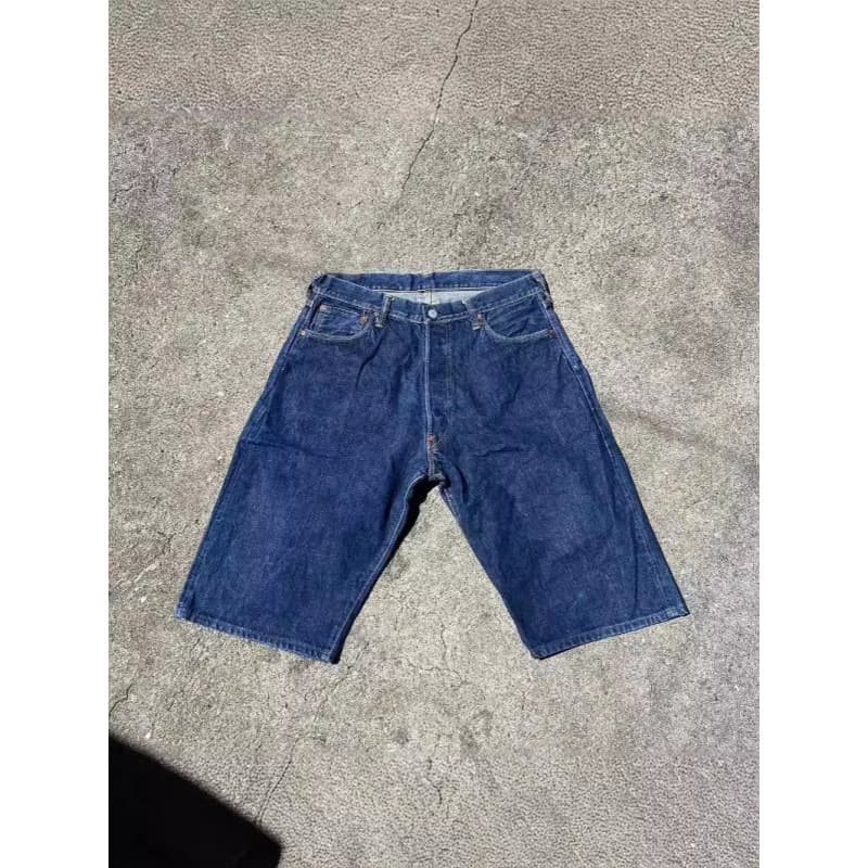Shorts, trousers hip-hop style, summer denim skirt, loose fit, Gothic 2