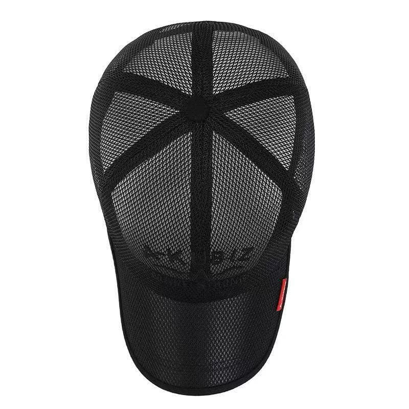 (Cross-border trading), baseball men's breathable mesh casual sun hat, sun protection, with embroidery 2