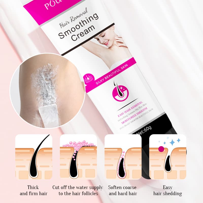 [跨境脱毛膏 柔滑腋下干净光滑便捷Hair removal cream脱毛膏 批发] 3
