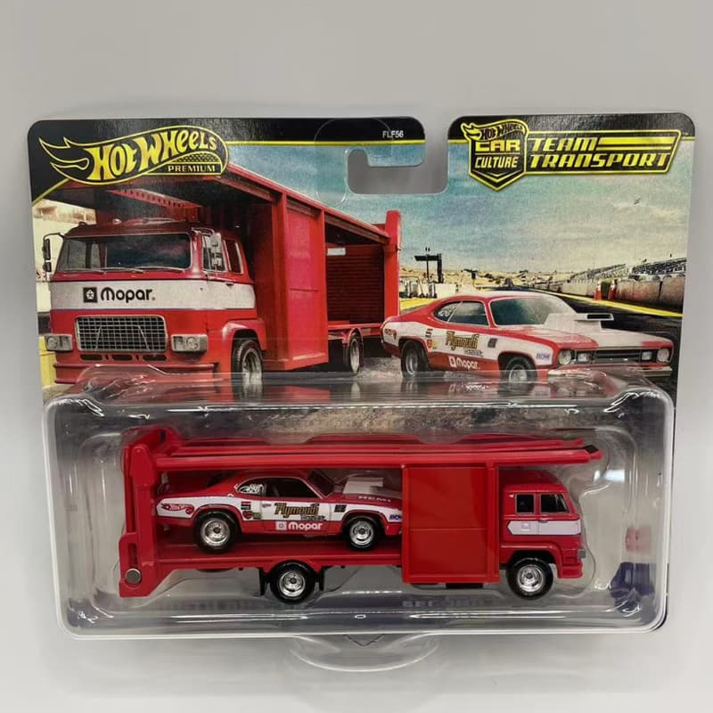 Fenghuoleng Auto Culture Transport Fleet Plymouth Honda Civic Toyota Road Cruiser Alloy Car Model 3