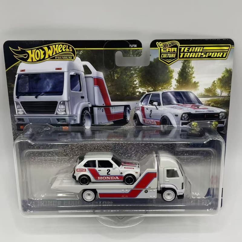 Fenghuoleng Auto Culture Transport Fleet Plymouth Honda Civic Toyota Road Cruiser Alloy Car Model 4