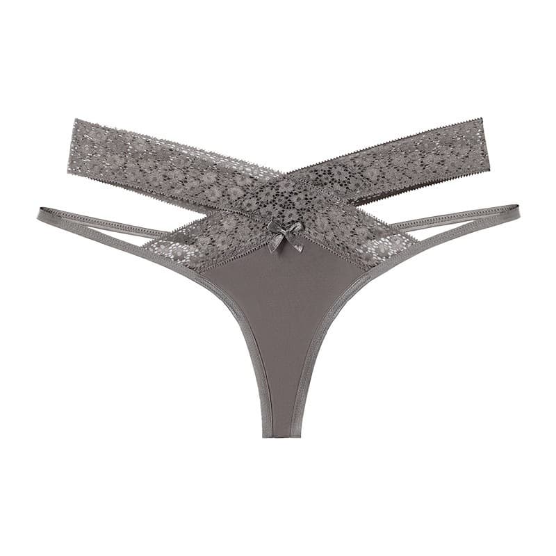 Underwear SEXY LACE PANTIES Transparent UnderPant G-String Thong 5