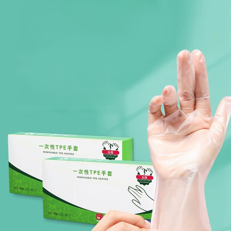 Eco TPE Gloves, Food-Grade & Disposable 1