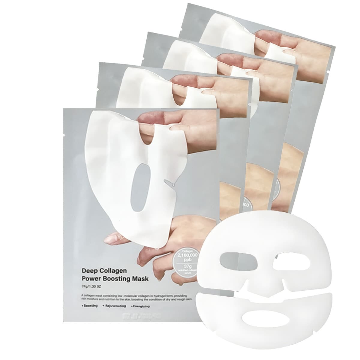 [跨境韩国面膜生物胶原蛋白灌注面膜睡眠Deep Collagen face Mask] 5