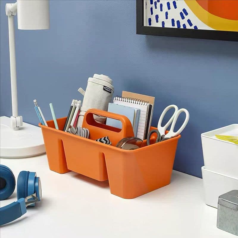 Stasdo Desk Storage Parts Classification and Organizing Box Home Bathroom Small Item Storage Desktop Storage Box