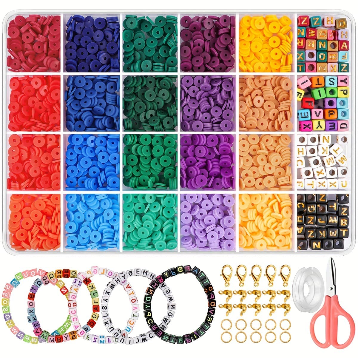 [2400pcs/1 diy Jewelry Making Kit usb Powered Electric Clay] 5