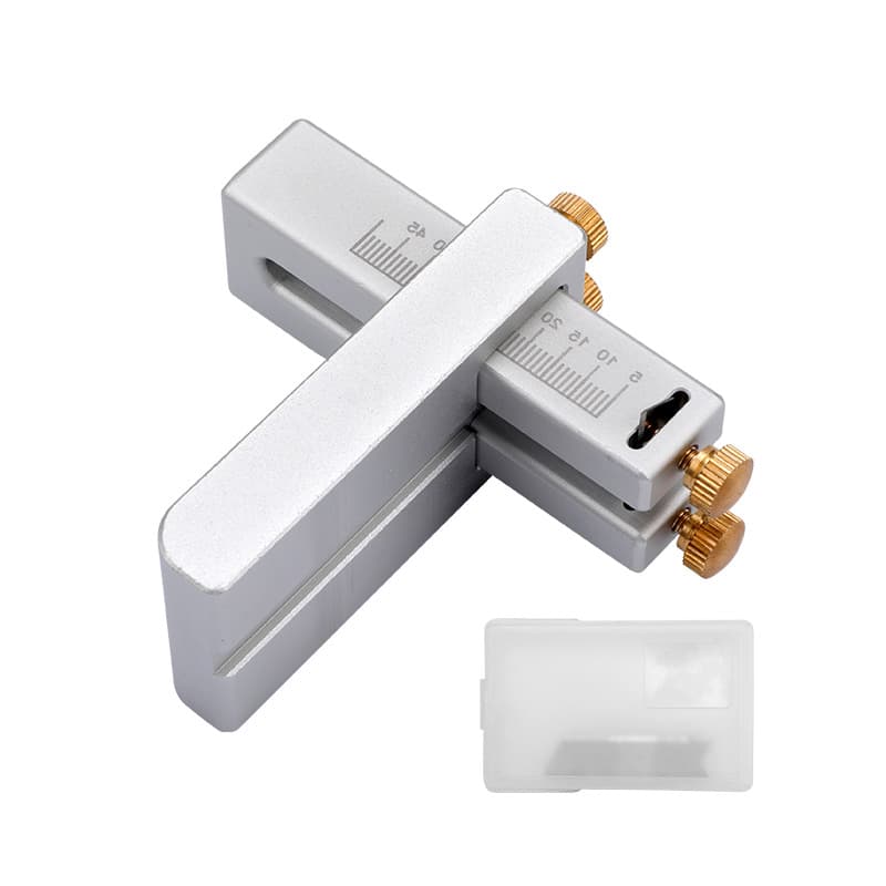 Aluminum alloy belt cutter Leather rope splitting machine Leather DIY hand sewing leather art tool strip cutter 5