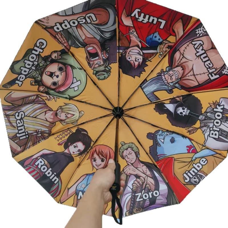 Cartoon automatic umbrella, fully automatic 5