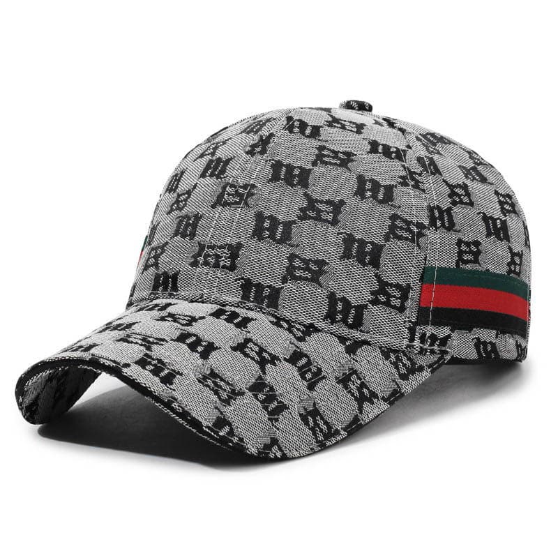 Universal fashionable trend summer baseball cap with letters, sun hat, Korean style, simple and elegant design, sun protection 5