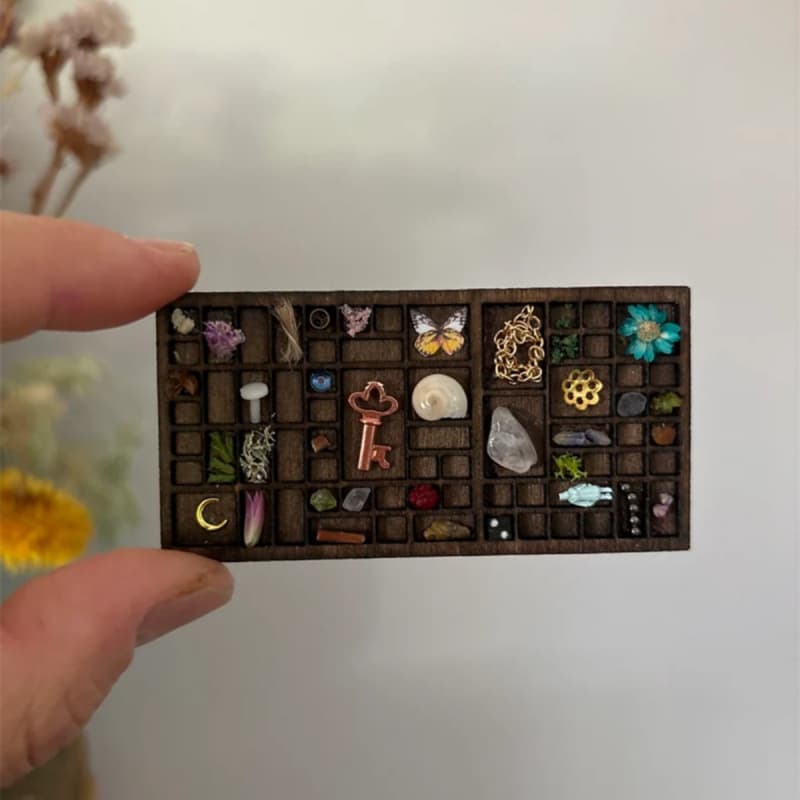 (Cross-border trading), wooden jewelry, storage system, ore sample, souvenir 2