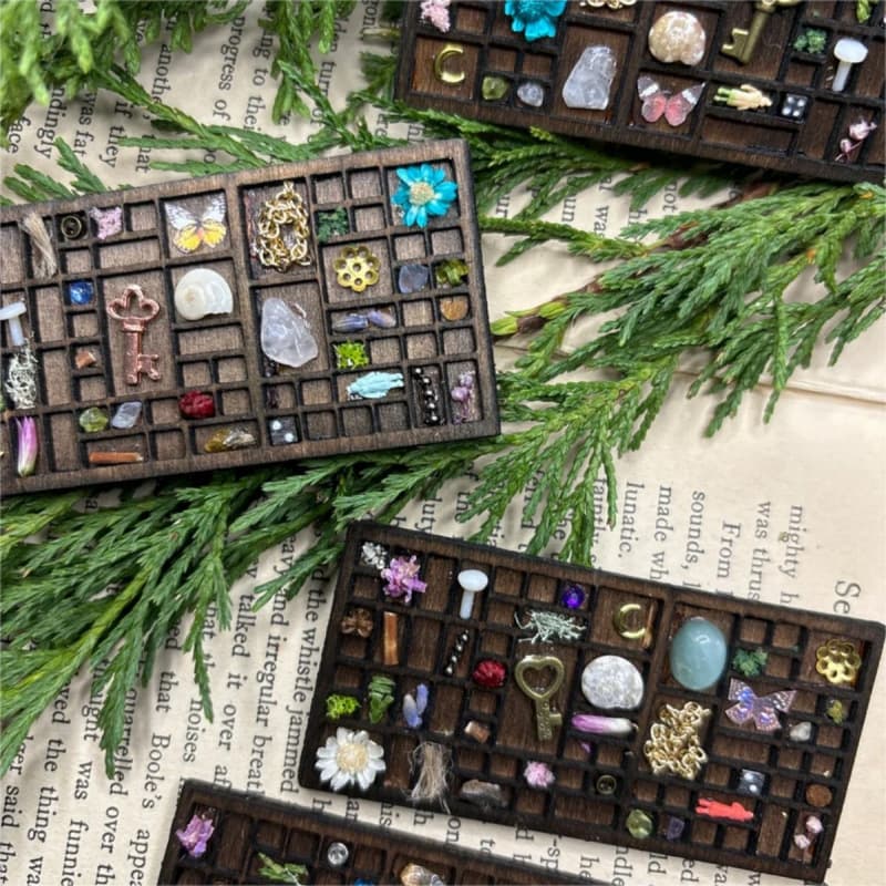 (Cross-border trading), wooden jewelry, storage system, ore sample, souvenir 4