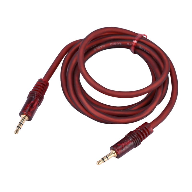 Car AUX audio cable 3.5mm male to male data cable car speaker computer mobile car audio connection cable 5