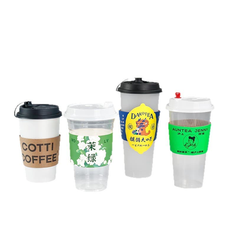 Disposable cartoon tea cup, custom-made, with your logo imprint 5